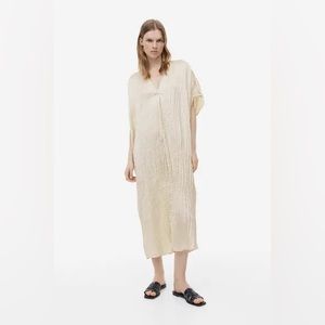 H&M pleated tunic dress
